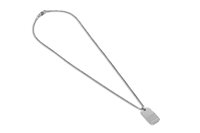 Collana Borsari gioielli Uomo MAVERICK in Argento CL-MAV01PE - CL-MAV01PE